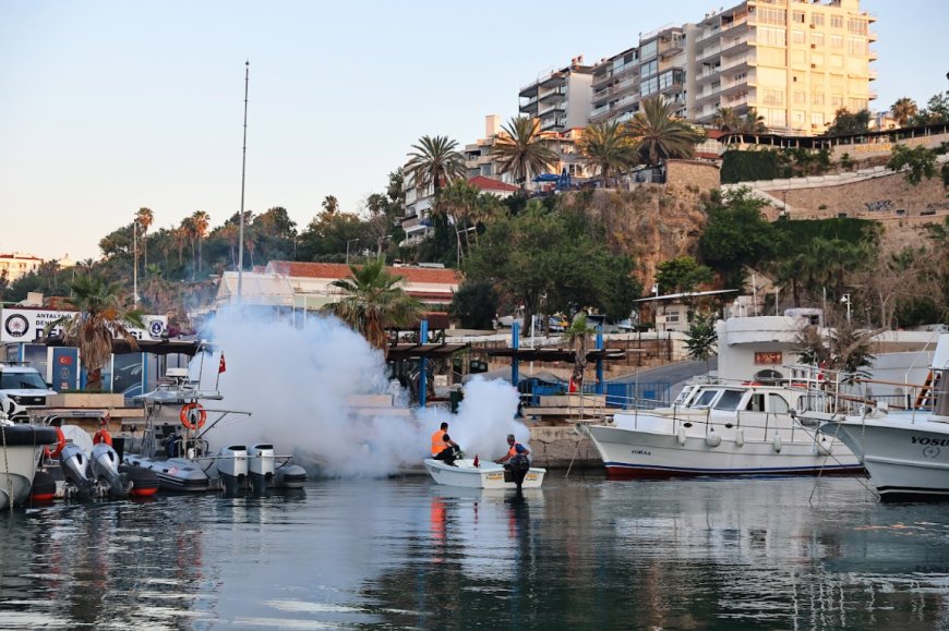Büyükşehir’den Vektörle Mücadelede Deniz Destekli Çalışma