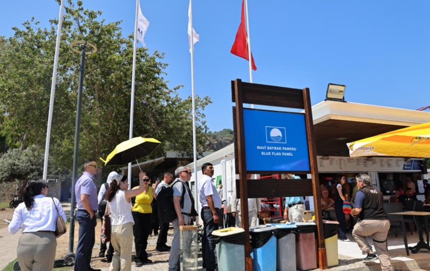 Kırgız Heyet Antalya’nın Mavi Bayraklı Plajlarını İnceledi