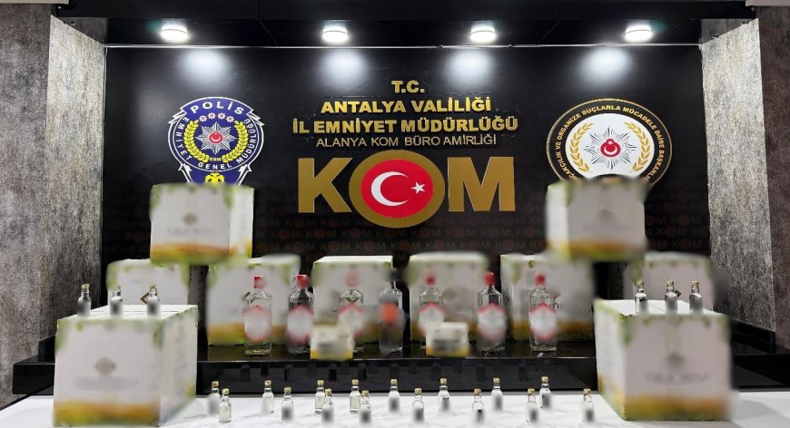 Antalya'da Kaçakçılık ve Organize Suçlarla Mücadelede 1 Haftada Çok Sayıda Operasyon
