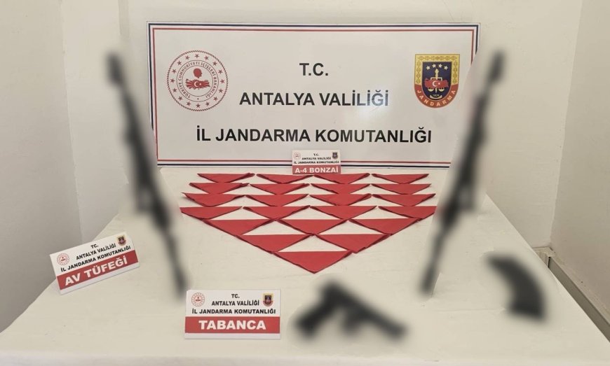 Antalya Kepez’de Narkotik Baskın: Silah ve Uyuşturucu Ele Geçirildi