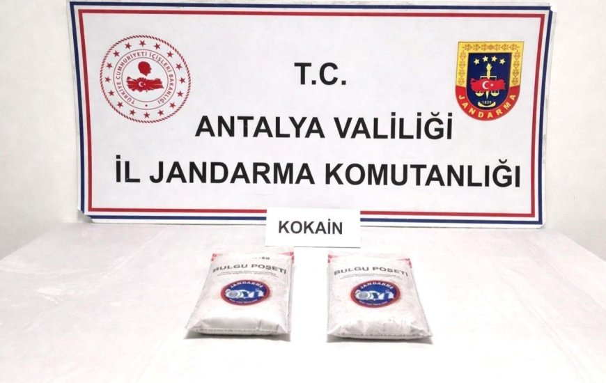 Antalya’da Dev Uyuşturucu Operasyonu: 1 Kilo 375 Gram Kokain Ele Geçirildi