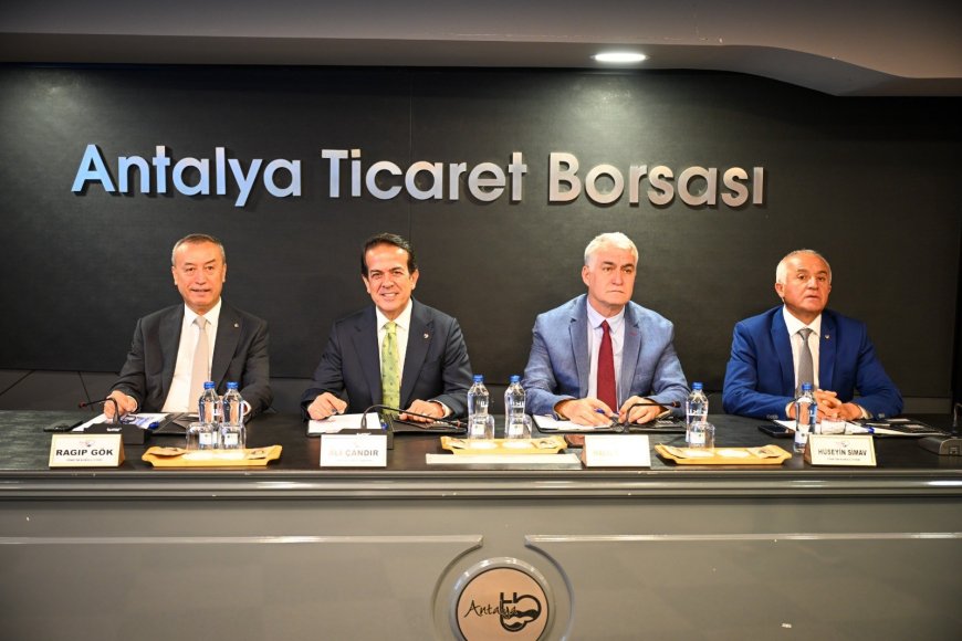 Antalya Ticaret Borsası 106 Yaşında: Ali Çandır’dan Tarım, Su ve Ekonomi İçin Kritik Mesajlar.