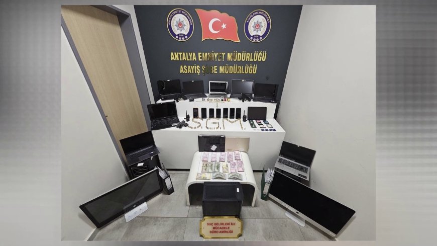Antalya Merkezli Dev Operasyon: Avrupa’yı Dolandıran Şebekeye Darbe, 5 Tutuklama.