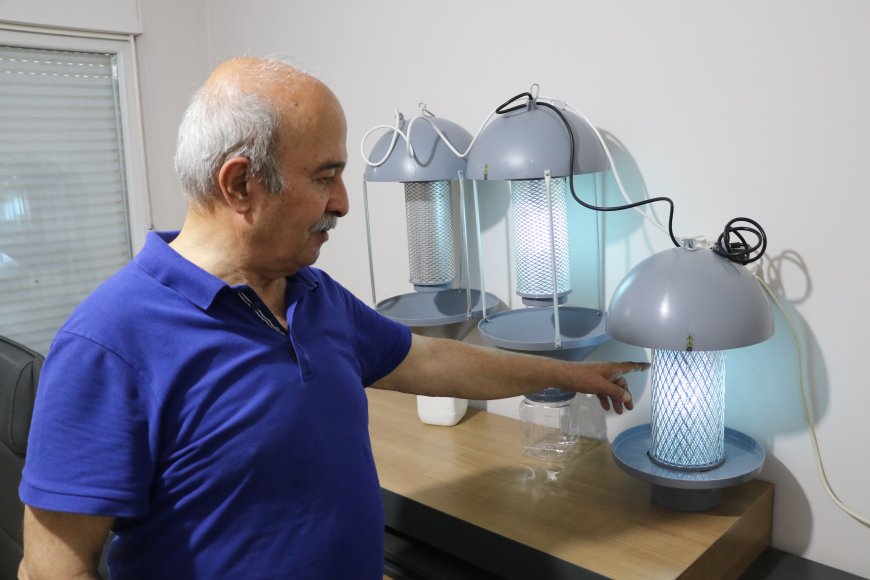 Antalya'da Devrim Niteliğinde Buluş: İlaçsız Tarım Sağlayan "Işık Tuzağı" Geliştirildi!
