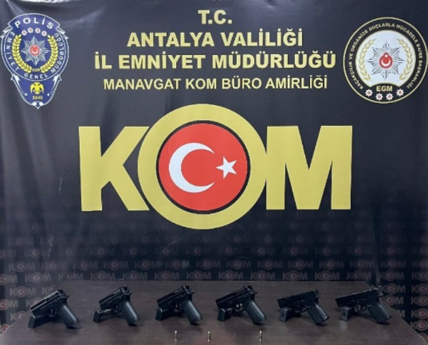 Antalya'da KOM'dan Bir Haftada Kaçakçılık ve Organize Suç Operasyonları: 6 Tutuklama