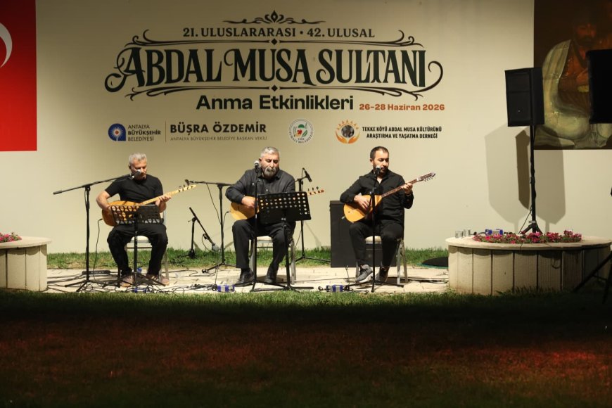 Elmalı’da Gönüller Bir Oldu: Abdal Musa Sultan’ı Anma Etkinlikleri Coşkuyla Başladı!