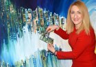 Antalyalı ressam elektronik atıkları sanat eserine dönüştürüyor