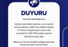 Konyaaltı Belediyesi'nden Aşırı Sıcaklara Karşı Önlem: Saha Personeli Dinlendirilecek