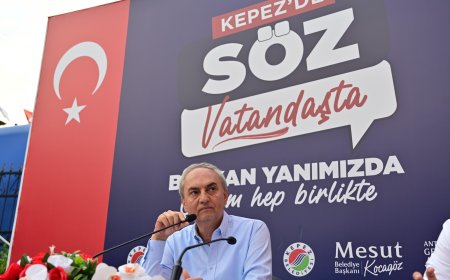 Kepez’de "Söz Vatandaşta": Başkan Mesut Kocagöz 5 Mahallenin Sakinleriyle Seyir Terası’nda Buluşuyor!