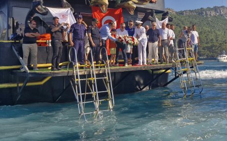 ANTALYA'nın Kemer ilçesinde 1 Temmuz Denizcilik ve Kabotaj Bayramı düzenlenen etkinlikle kutlandı