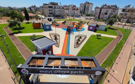 Kepez'e engel tanımayan proje: Mavi Dünya Parkı yükseliyor