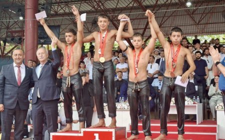 Manavgatlı Güreşçi Ahmet Mete Varış Kırkpınar Şampiyonu Oldu
