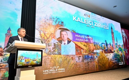 Vali Şahin: Kaleiçi, Antalya’nın Çok Özel Bir Mücevheridir