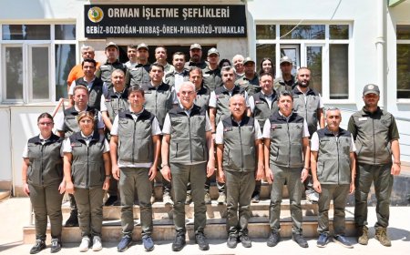 Orman Genel Müdürü Karacabey’den Antalya’daki Orman Ekiplerine Teşekkür.