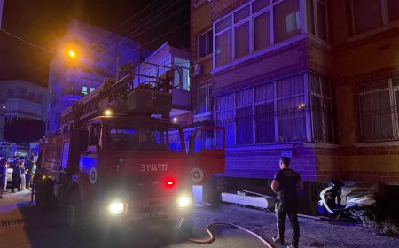 Alanya'da Apartman Dairesinde Yangın: Evde Büyük Çapta Hasar Oluştu