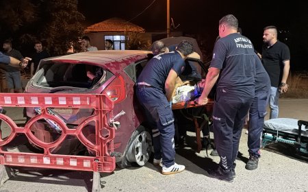 Gazipaşa’da Otomobil Takla Attı: 4 Kişi Yaralandı