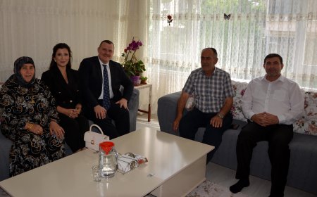 Korkuteli Kaymakamı Onur Yılmazer’den 15 Temmuz Şehitlerinin Ailelerine Ziyaret