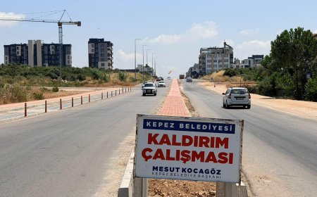 Kepez’de yaya güvenliğine 81 kilometrelik kaldırım yatırımı