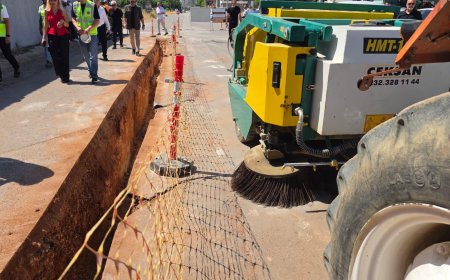 Kepez’de Doğalgaz Çalışmalarında Toza Karşı Yeni Dönem Başladı