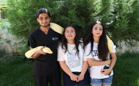 Antalya Doğal Yaşam Parkı'nda Dünya Yılan Günü etkinliği düzenlendi
