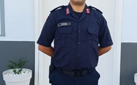 Sarılar Jandarma Karakol Komutanlığı'na Teğmen Oğuz Aktop atandı