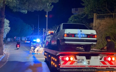 Gazipaşa'da 5'inci Kez Alkollü Araç Kullanan Sürücüye 352 Bin TL Ceza.