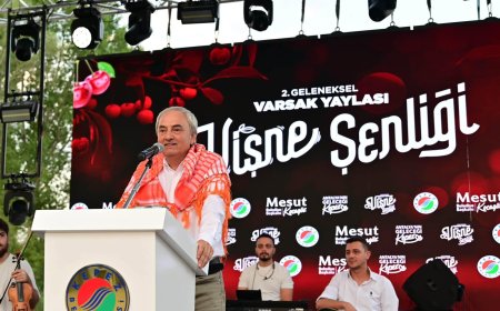 Kepez'in Varsak Yaylası Vişne Şenliği Binlerce Vatandaşı Buluşturdu