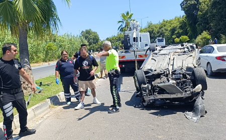 Manavgat'ta Evlilik Teklifi Yolunda Kaza: Yüzüğü Bulmadan Hastaneye Gitmedi