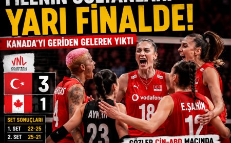Filenin Sultanları Kanada'yı 3-1 Mağlup Ederek Yarı Finale Yükseldi! Gözler Çin-ABD Eşleşmesinde