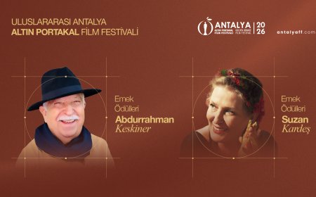 Altın Portakal'da Sinema Emek Ödülleri Abdurrahman Keskiner ve Suzan Kardeş'in