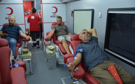 Korkuteli'nde örnek dayanışma! 4 günde 392 ünite kan bağışı toplandı
