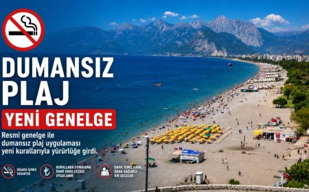 Antalya'da dumansız plaj dönemi başlıyor! Valilikten yeni genelge