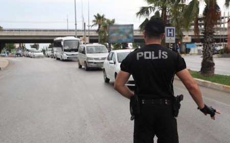 Antalya'da son 1 haftada asayiş operasyonları: 199 kişi tutuklandı