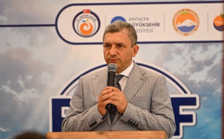 Antalya'da deniz yaşamı için 50 yapay resif denize indirildi