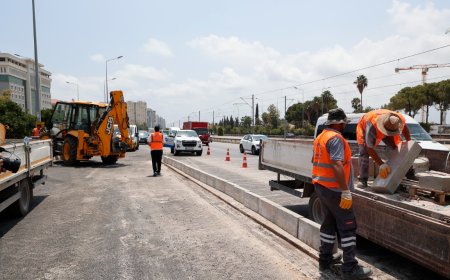 Antalya'da yol ve kavşak düzenlemesiyle güvenli ulaşım dönemi