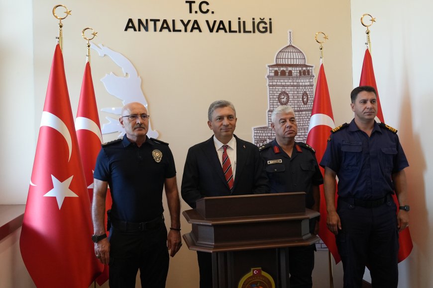 Antalya'nın güvenlik karnesi: Operasyonlar, tutuklamalar ve rekor denetimler