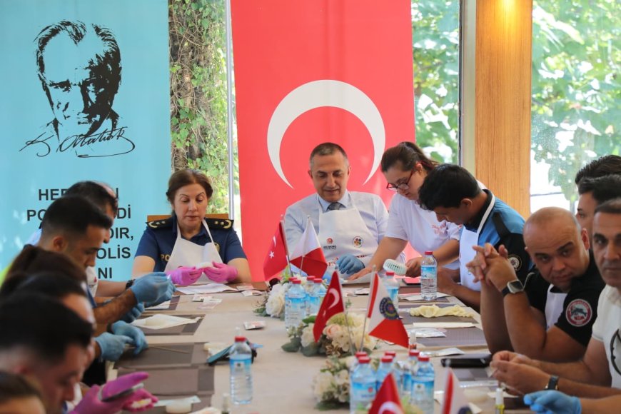 Antalya Emniyeti'nden Örnek Proje! Özel Gereksinimli Bireylerle Birlikte Ürettiler