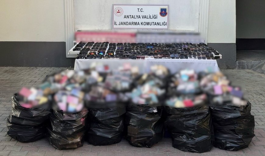 Manavgat'ta 4,8 Milyon Liralık Gümrük Kaçağı Ürün Ele Geçirildi