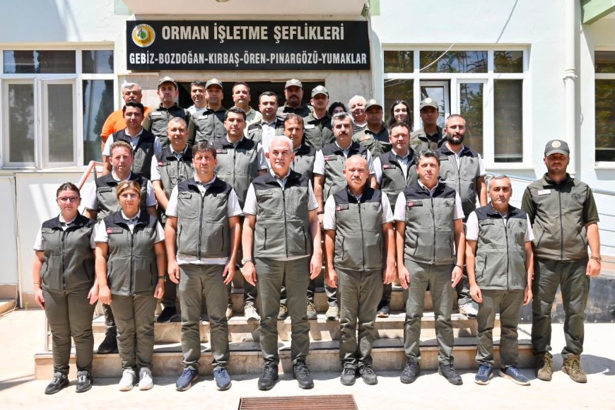 Orman Genel Müdürü Karacabey’den Antalya’daki Orman Ekiplerine Teşekkür.