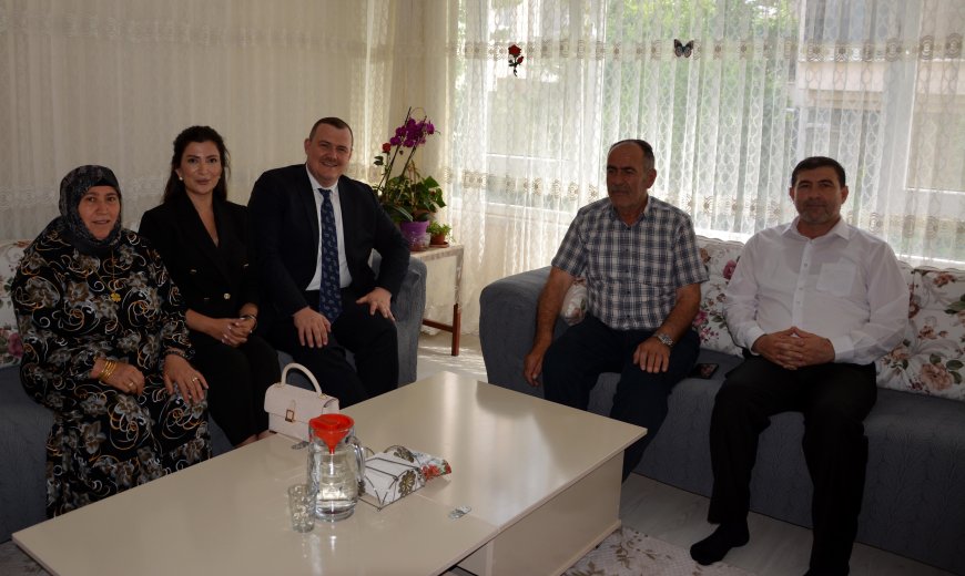 Korkuteli Kaymakamı Onur Yılmazer’den 15 Temmuz Şehitlerinin Ailelerine Ziyaret