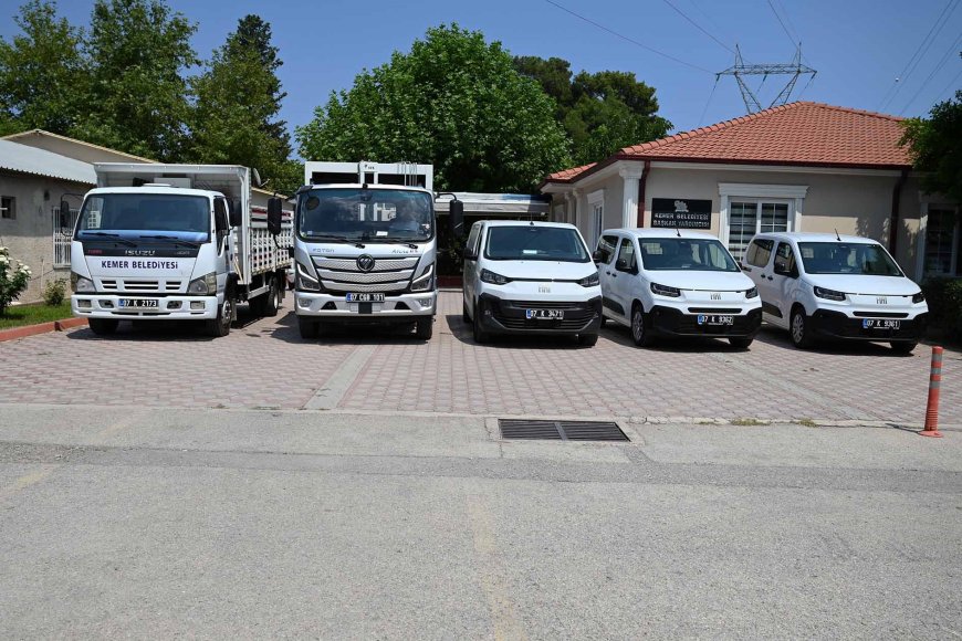 Kemer Belediyesi Araç Filosunu Güçlendiriyor: 18 Milyon Liralık Yatırım