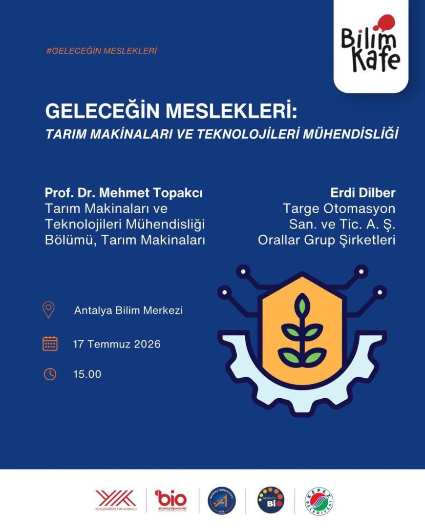 Kepez'de geleceğin meslekleri Antalya Bilim Merkezi'nde gençlerle buluşuyor