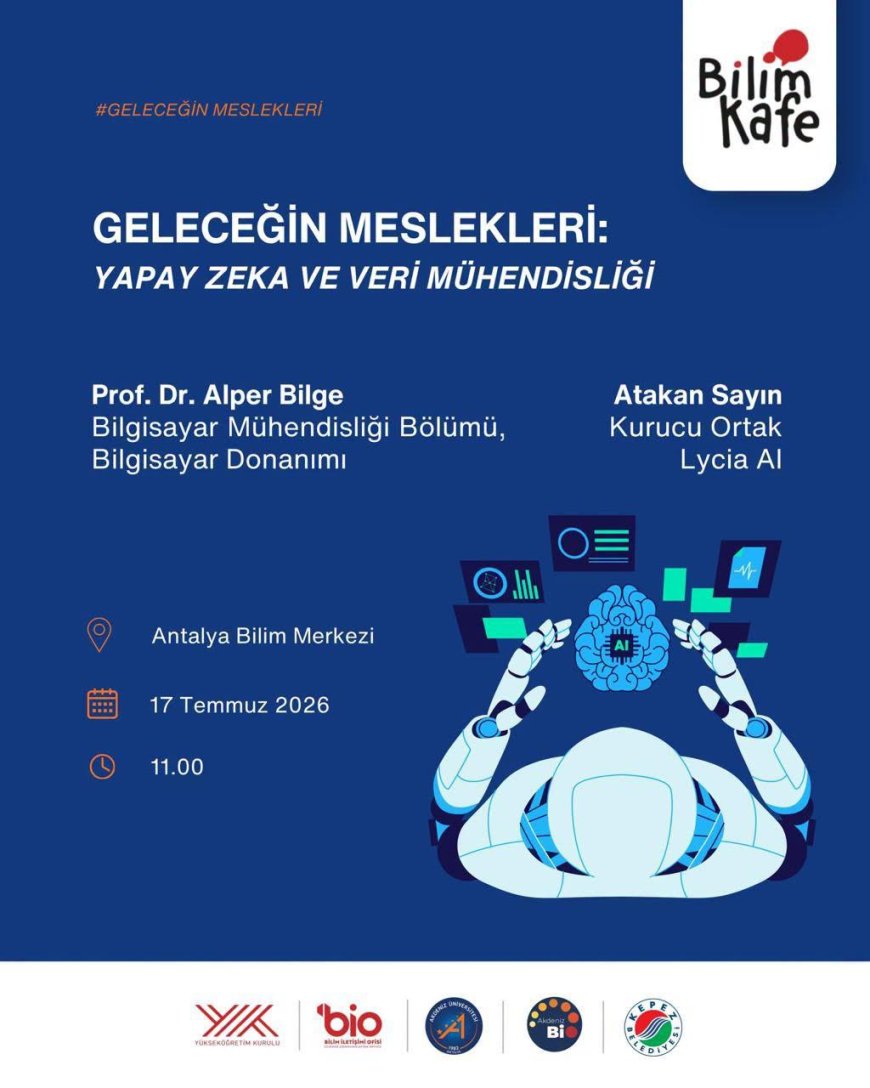 Kepez'de geleceğin meslekleri Antalya Bilim Merkezi'nde gençlerle buluşuyor
