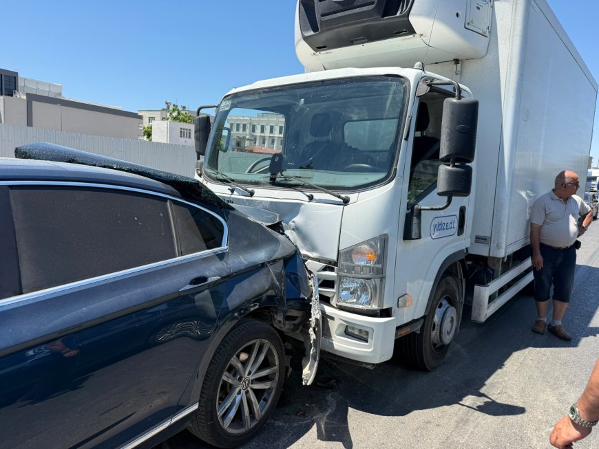 Serik'te D-400 kara yolunda zincirleme kaza: 2 yaralı