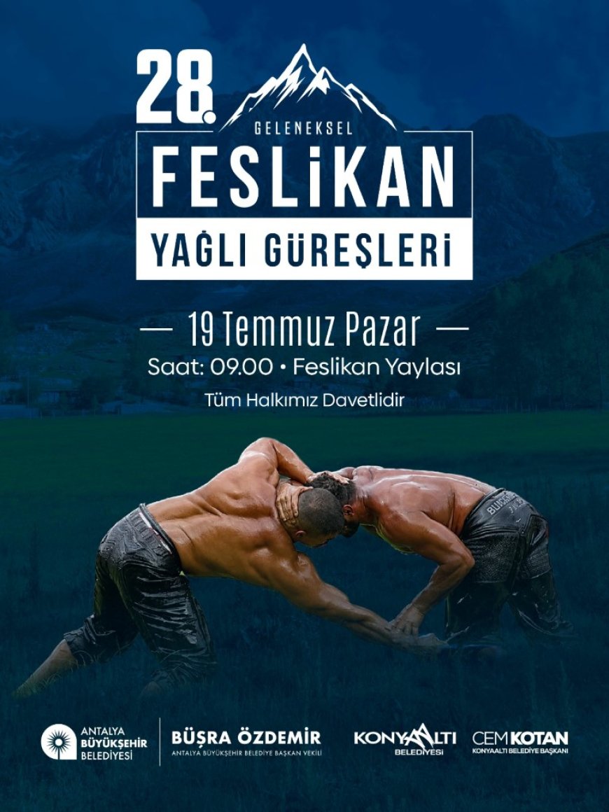 Feslikan Yağlı Pehlivan Güreşleri'nde 800 pehlivan er meydanına çıkacak