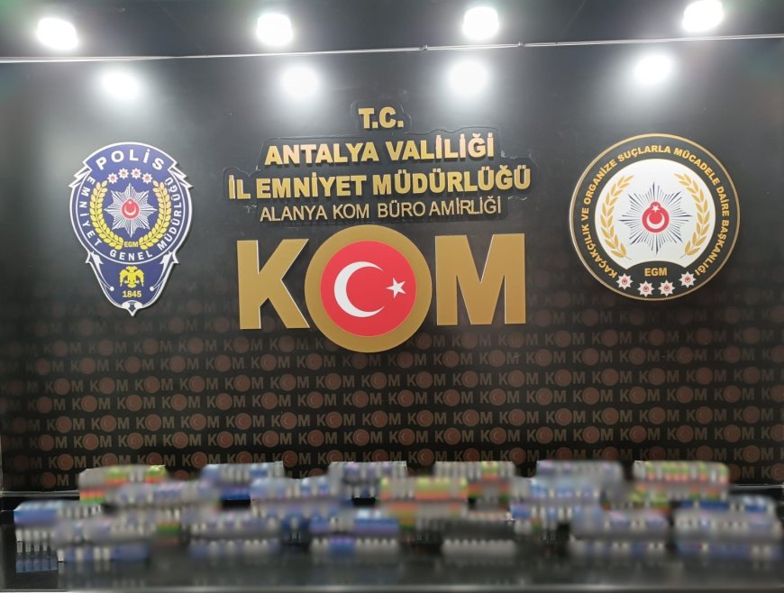 Antalya'da kaçakçılık operasyonları: 1 haftada binlerce kaçak ürün ele geçirildi