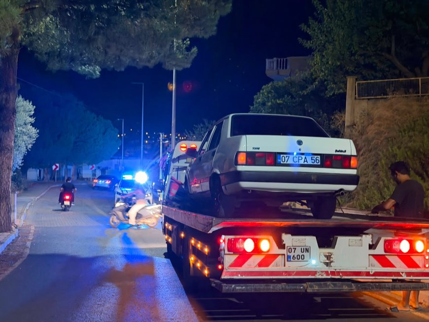 Gazipaşa'da 5'inci Kez Alkollü Araç Kullanan Sürücüye 352 Bin TL Ceza.