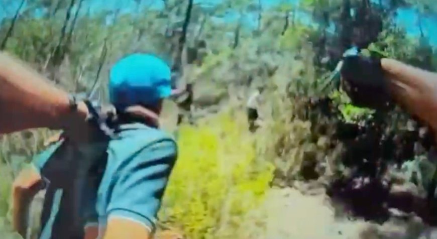 Kemer'de Çalıntı Motosikleti Su Kanalına Atıp Kaçan 3 Şüpheli Yakalandı