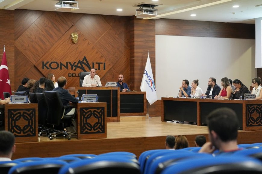 Konyaaltı Belediyesi Gençlik Meclisi İkinci Toplantısını Gerçekleştirdi