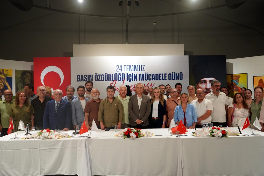 Kepez Belediye Başkanı Mesut Kocagöz'den Gazetecilere Ortak Ofis Müjdesi.